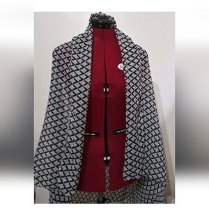 ACCENTS BY LAVELLO Sheer Scarf/Vest